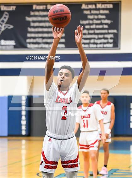 Thumbnail 3 in Ironwood vs. Cactus Shadows (Sunnyslope Hoopsgiving Tournament) photogallery.