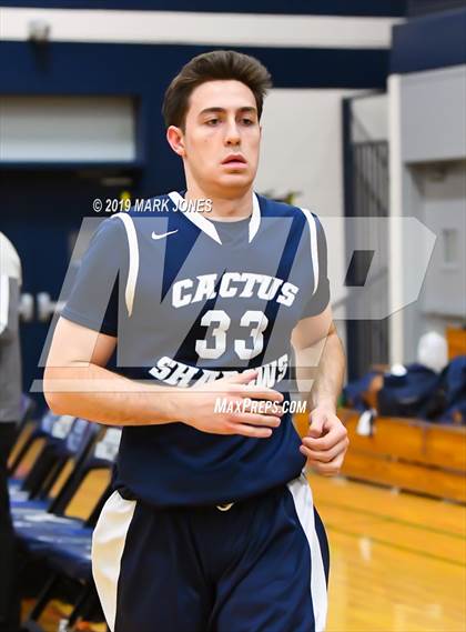 Thumbnail 2 in Ironwood vs. Cactus Shadows (Sunnyslope Hoopsgiving Tournament) photogallery.