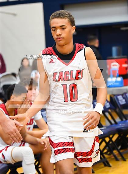 Thumbnail 3 in Ironwood vs. Cactus Shadows (Sunnyslope Hoopsgiving Tournament) photogallery.