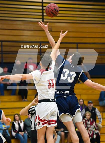 Thumbnail 1 in Ironwood vs. Cactus Shadows (Sunnyslope Hoopsgiving Tournament) photogallery.
