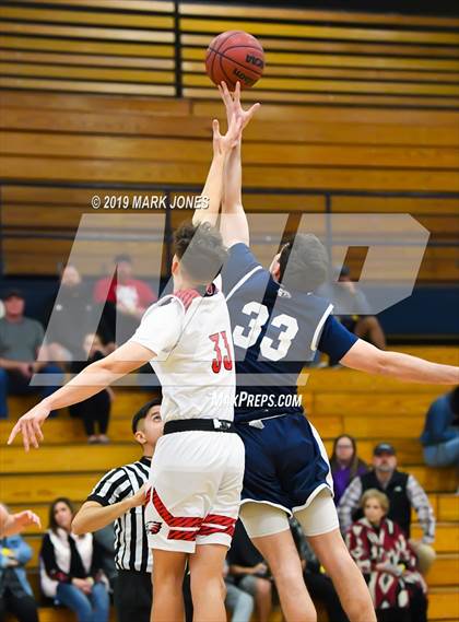 Thumbnail 2 in Ironwood vs. Cactus Shadows (Sunnyslope Hoopsgiving Tournament) photogallery.