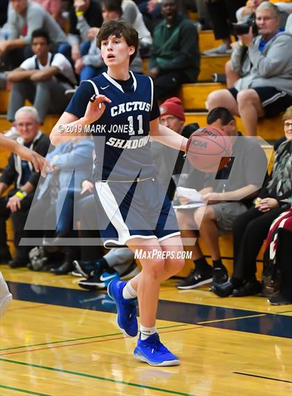 Thumbnail 3 in Ironwood vs. Cactus Shadows (Sunnyslope Hoopsgiving Tournament) photogallery.
