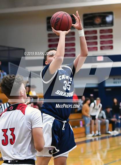 Thumbnail 1 in Ironwood vs. Cactus Shadows (Sunnyslope Hoopsgiving Tournament) photogallery.