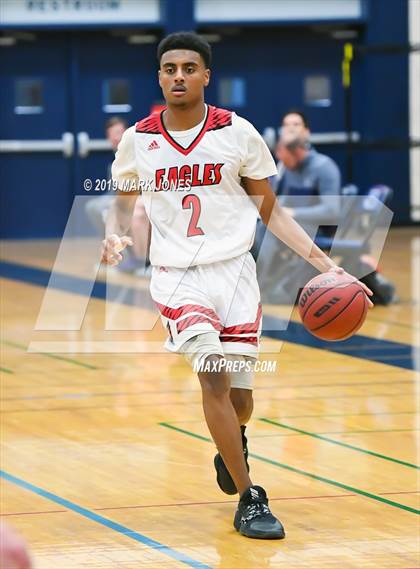 Thumbnail 1 in Ironwood vs. Cactus Shadows (Sunnyslope Hoopsgiving Tournament) photogallery.