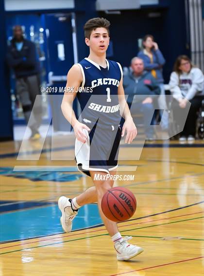 Thumbnail 1 in Ironwood vs. Cactus Shadows (Sunnyslope Hoopsgiving Tournament) photogallery.