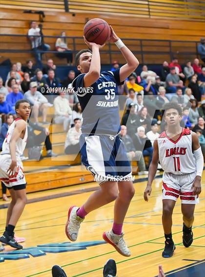 Thumbnail 1 in Ironwood vs. Cactus Shadows (Sunnyslope Hoopsgiving Tournament) photogallery.