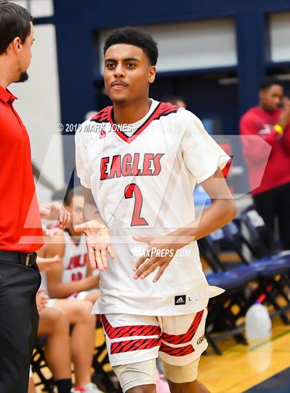 Thumbnail 1 in Ironwood vs. Cactus Shadows (Sunnyslope Hoopsgiving Tournament) photogallery.