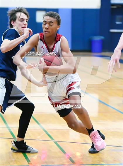 Thumbnail 2 in Ironwood vs. Cactus Shadows (Sunnyslope Hoopsgiving Tournament) photogallery.