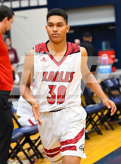Thumbnail 1 in Ironwood vs. Cactus Shadows (Sunnyslope Hoopsgiving Tournament) photogallery.