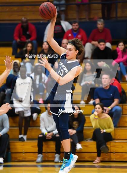 Thumbnail 3 in Ironwood vs. Cactus Shadows (Sunnyslope Hoopsgiving Tournament) photogallery.