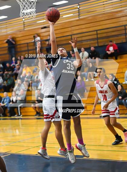 Thumbnail 2 in Ironwood vs. Cactus Shadows (Sunnyslope Hoopsgiving Tournament) photogallery.