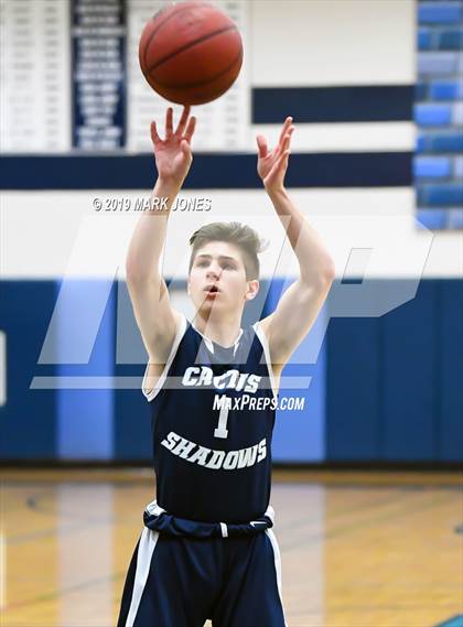 Thumbnail 2 in Ironwood vs. Cactus Shadows (Sunnyslope Hoopsgiving Tournament) photogallery.