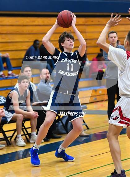Thumbnail 2 in Ironwood vs. Cactus Shadows (Sunnyslope Hoopsgiving Tournament) photogallery.