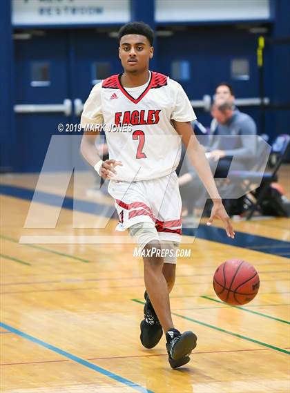 Thumbnail 3 in Ironwood vs. Cactus Shadows (Sunnyslope Hoopsgiving Tournament) photogallery.
