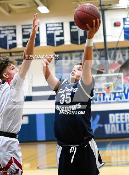 Thumbnail 1 in Ironwood vs. Cactus Shadows (Sunnyslope Hoopsgiving Tournament) photogallery.