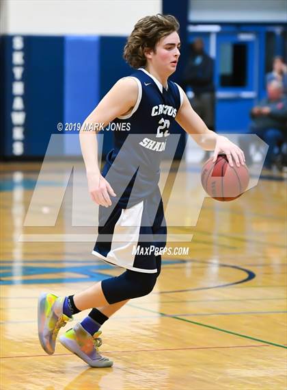 Thumbnail 1 in Ironwood vs. Cactus Shadows (Sunnyslope Hoopsgiving Tournament) photogallery.