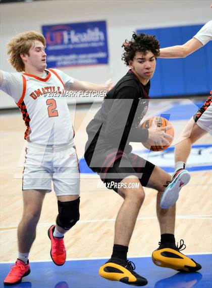 Thumbnail 2 in Umatilla vs Faith Christian (8th Annual Nathan Hayes Shootout) photogallery.