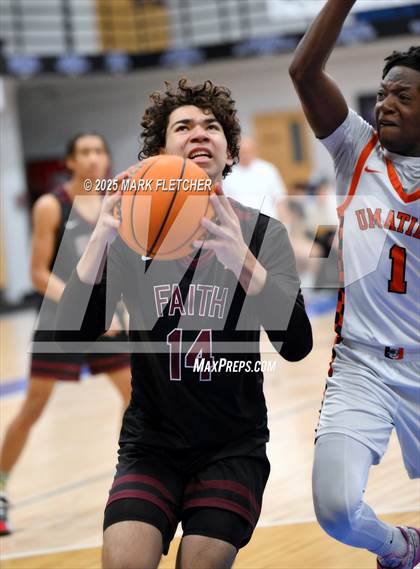 Thumbnail 3 in Umatilla vs Faith Christian (8th Annual Nathan Hayes Shootout) photogallery.