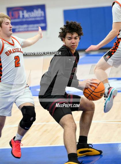Thumbnail 3 in Umatilla vs Faith Christian (8th Annual Nathan Hayes Shootout) photogallery.