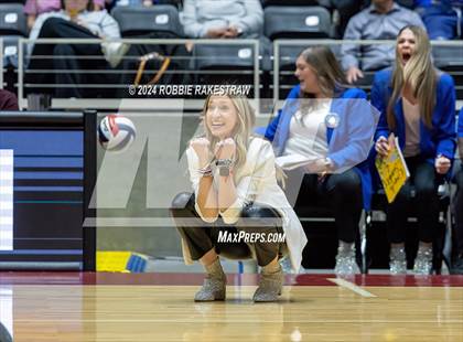 Thumbnail 2 in Bellville vs. Decatur (UIL 4A Volleyball Division I Final) photogallery.