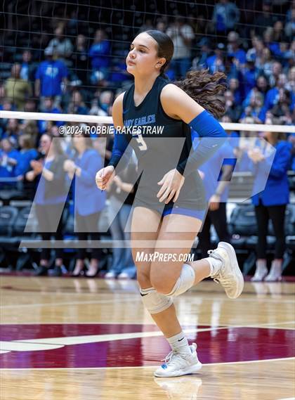 Thumbnail 1 in Bellville vs. Decatur (UIL 4A Volleyball Division I Final) photogallery.