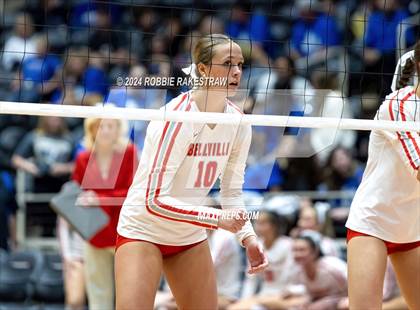 Thumbnail 1 in Bellville vs. Decatur (UIL 4A Volleyball Division I Final) photogallery.