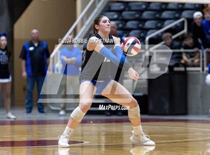 Thumbnail 2 in Bellville vs. Decatur (UIL 4A Volleyball Division I Final) photogallery.