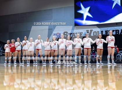 Thumbnail 1 in Bellville vs. Decatur (UIL 4A Volleyball Division I Final) photogallery.