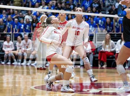 Thumbnail 1 in Bellville vs. Decatur (UIL 4A Volleyball Division I Final) photogallery.