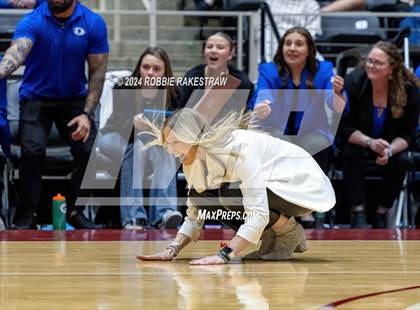 Thumbnail 3 in Bellville vs. Decatur (UIL 4A Volleyball Division I Final) photogallery.