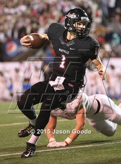 Thumbnail 2 in Maryville vs. Ravenwood (TSSAA Division I Class 6A Final) photogallery.
