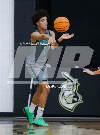 Thumbnail 1 in Oaks Christian vs Providence (The Warrior Tip-Off Classic) photogallery.