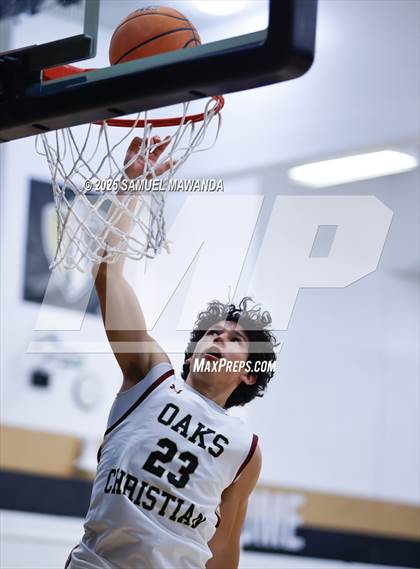 Thumbnail 3 in Oaks Christian vs Providence (The Warrior Tip-Off Classic) photogallery.