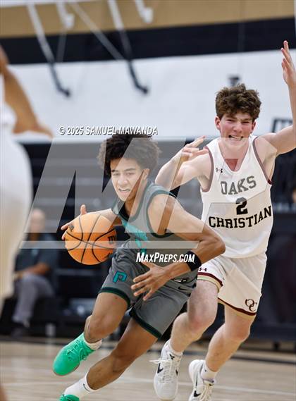 Thumbnail 2 in Oaks Christian vs Providence (The Warrior Tip-Off Classic) photogallery.