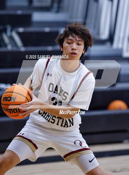 Thumbnail 1 in Oaks Christian vs Providence (The Warrior Tip-Off Classic) photogallery.