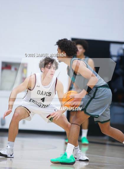 Thumbnail 1 in Oaks Christian vs Providence (The Warrior Tip-Off Classic) photogallery.