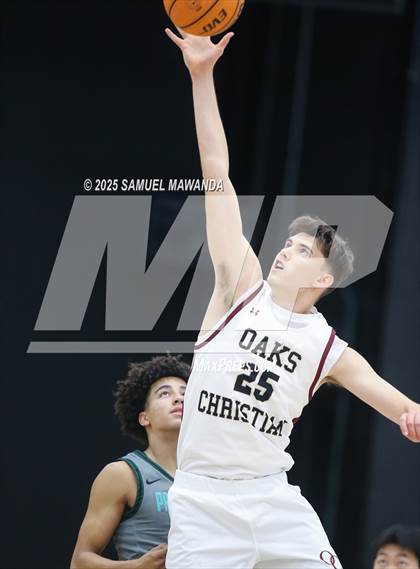 Thumbnail 2 in Oaks Christian vs Providence (The Warrior Tip-Off Classic) photogallery.