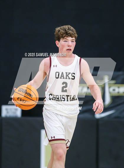Thumbnail 2 in Oaks Christian vs Providence (The Warrior Tip-Off Classic) photogallery.