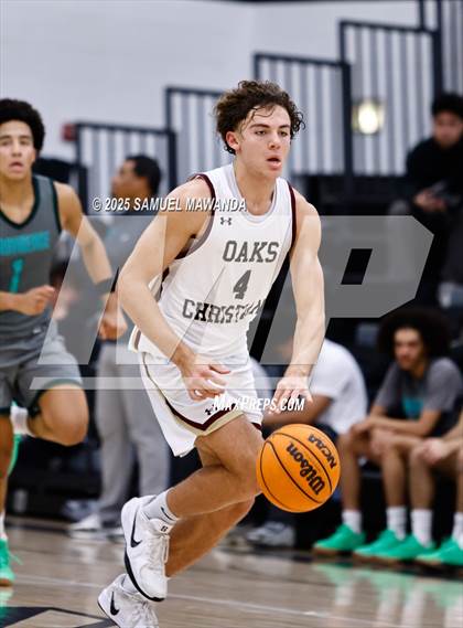 Thumbnail 3 in Oaks Christian vs Providence (The Warrior Tip-Off Classic) photogallery.