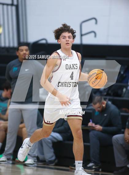 Thumbnail 1 in Oaks Christian vs Providence (The Warrior Tip-Off Classic) photogallery.