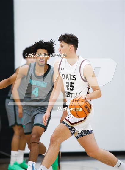 Thumbnail 1 in Oaks Christian vs Providence (The Warrior Tip-Off Classic) photogallery.