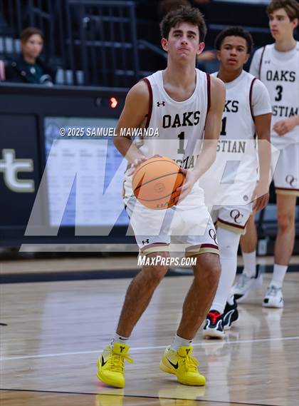 Thumbnail 1 in Oaks Christian vs Providence (The Warrior Tip-Off Classic) photogallery.