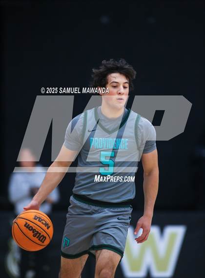 Thumbnail 2 in Oaks Christian vs Providence (The Warrior Tip-Off Classic) photogallery.