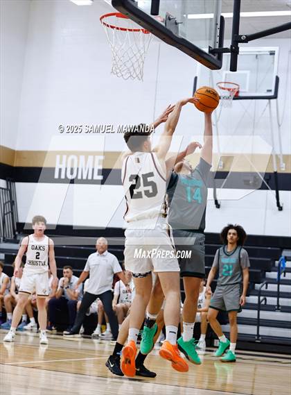 Thumbnail 3 in Oaks Christian vs Providence (The Warrior Tip-Off Classic) photogallery.