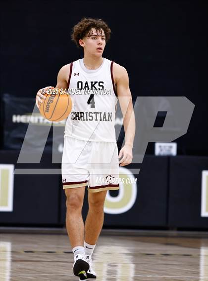 Thumbnail 1 in Oaks Christian vs Providence (The Warrior Tip-Off Classic) photogallery.