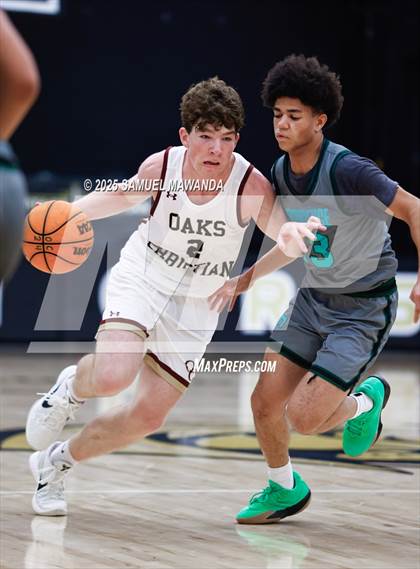 Thumbnail 1 in Oaks Christian vs Providence (The Warrior Tip-Off Classic) photogallery.
