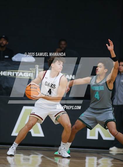 Thumbnail 1 in Oaks Christian vs Providence (The Warrior Tip-Off Classic) photogallery.