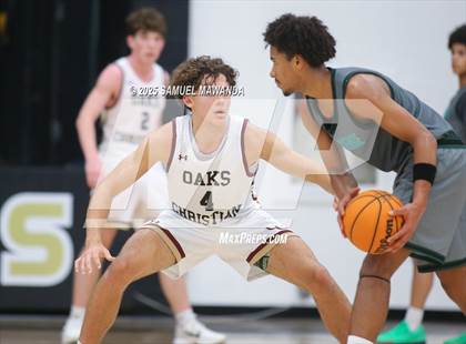 Thumbnail 1 in Oaks Christian vs Providence (The Warrior Tip-Off Classic) photogallery.