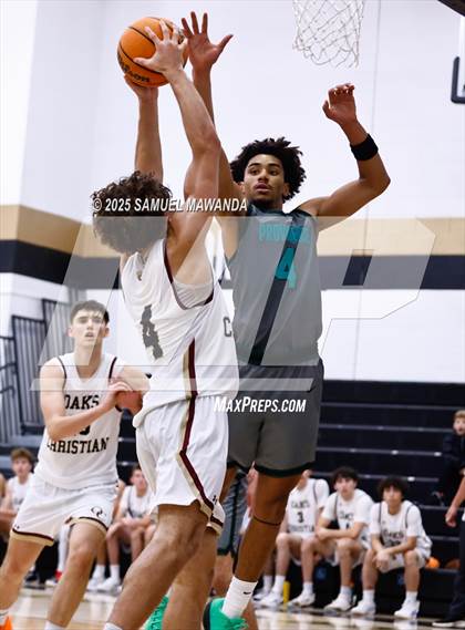 Thumbnail 3 in Oaks Christian vs Providence (The Warrior Tip-Off Classic) photogallery.