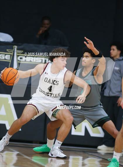 Thumbnail 3 in Oaks Christian vs Providence (The Warrior Tip-Off Classic) photogallery.
